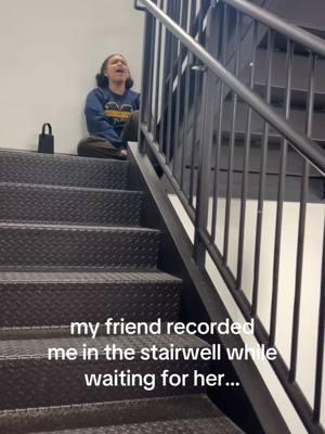 will never not sing in a stairwell. thank u zee zee for this video @zee :)) #fyp#tiktok#theatertok#singing#viral#theaterkid#musicaltheater#broadway#listen#beyonce#dreamgirls#cover#fypシ#xyzcba#nyc#college 