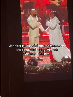 they’re so cute!! #jenniferhudson #common #Relationship #powercouple #vocals #xmas #jhud 