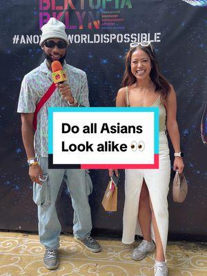 Do all Asians look alike 👀 Location: @AFROPUNK  #xybcafyp #fyp #4yp #foryoupage #trending #tiktokfun #comedyskit #skits #funnytiktok #funny #nytiktok #nyclife #nyctiktok #nycmemes #nyclines #nojumper #funnyinterview #interview #publicinterview #mafiathon2 #mafiathonhouse #mafiathon #kaicenat #kevinhart #druski #rayquan #comedians #funnytiktok #storytimes #comedytiktok #comedyvideo #storytimevideos #blackpodcast #blackpodcaster #storytimes #asiantok #asiantiktok #asians #asianlivesmatter #afropunk #asiansbelike #blackpeoplebelike #christucker #rushhour #jackiechan #asianstyle 