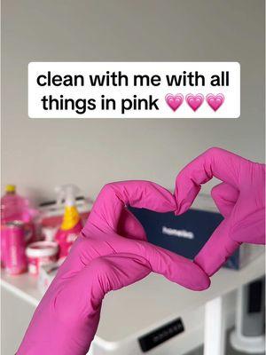 cleaning with everything in pink makes it 1000x more exciting! 💗💗💗 #pinkcleaning #pink #allthingspink #pinkaesthetic #cleaningtiktok #cleaningtok #cleanwithme #cleaning #cleaningszn #fypシ 