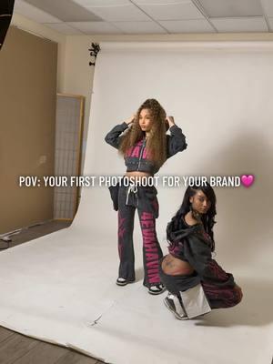 POV: YOUR FIRST PHOTOSHOOT FOR YOUR BRAND🩷#4evahavin #viral #fyp #brandphotoshoot #smallbuisness #blackownedbusiness 