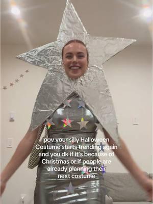 Christmas star outfit inspo? #christmasoutfit #christmasfashion #christmascostume #christmas #halloweenlook #funny #sillyoutfits 