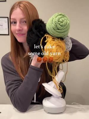 Old yarn is my worst nightmare #crochetersoftiktok #yarncake #crochettutorial #yarnaddict #tiktokshopfinds 