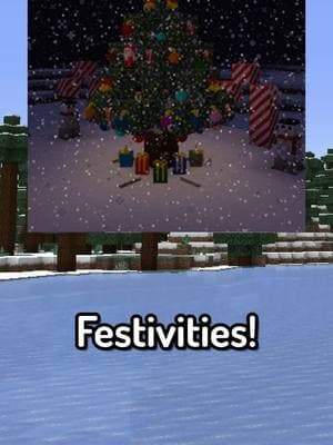 Mini Mod Reviews - Christmas Festivities #minecraft#minecraftmemes#moddedminecraft#minimodreviews#youtube#gaming#fyp