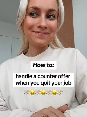 Whether they counter or not, it's best to prepare for it. Have a plan and stick to it 👏🏼 #careeradvice #careerhelp #counteroffer #quityourjob #salarynegotations