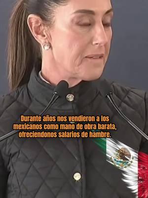 Durante años a los mexicanos nos vendieron como mano de obra barata, Ofreciéndonos s@l@rios de hambre. Calderón legalizó el outsourcing precarizando más el empleo y dañando los derechos laborales de los trabajadores. En el 2021 entró en vigor la reforma en materia de subcontratación eliminando el outsourcing.# #mantenteinformado ##Claudiasheimbaun #salariominimo #4T #TMEC #viralvideo #outsorcing #morena #echoenmexico