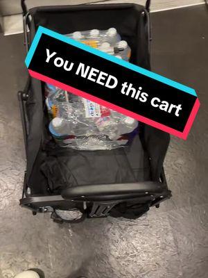 If you have groceries to carry or live in an apartment, you need this cart #foldablecart #TikTokShop  