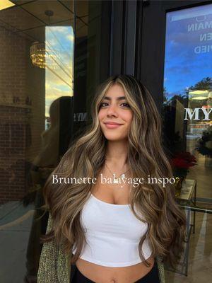 Brunette balayage inspo 🤎  #fyp #foryou #foryoupage #hairstylist #tampahairstylist #floridahairstylist #hairsalon #hairinspo #bronde #hairtransformation #brondebalayage #brondehair #balayage #brunettebalayage 