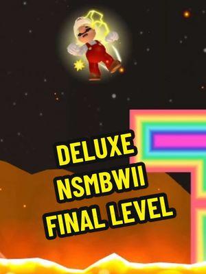 TRUE FINAL LEVEL of DELUXE New Super Mario Bros. Wii Mod, I don’t even know how long it took to master 🫠 #newsupermariobros #nsmb #newsupermariobroswii #nsmbwii #GamingOnTikTok #GameHighlights