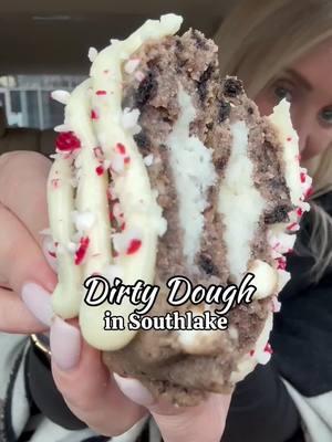 Ok but these cookies from Dirty Dough Southlake are so good!! @dd #dirtydough #dirtydoughcookies #southlaketx #fyp 