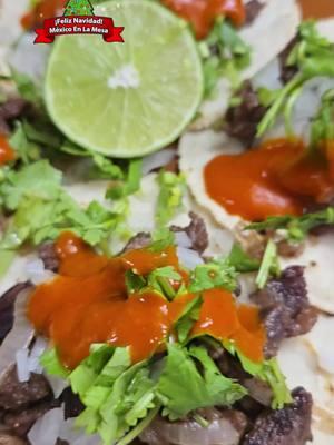 Tacos De Carne Encebollada #mexicoenlamesa #parati #fyp #viral #comidacasera #tacos #carne 