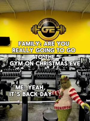 🤣🤣 In my case i workout at 4am-So ill be back hime and they will still be sleeping 🤣 #yourfitnesssista #christmas #backday #GymTok #gymhumor #goldenerafitness 