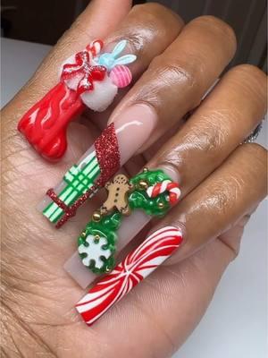 #christmasnails #sweaternails #christmastreenails #dayinthelifeofanailtech #nailfyp #candycanenails #santanails #nailtoktok #grinchnails #plaidnails #gingerbreadnails #redchristmasnails #snowmannails #snowflakenails #3dnailarttutorial #greenchristmasnails #christmasgift #christmasnailart #christmastree 