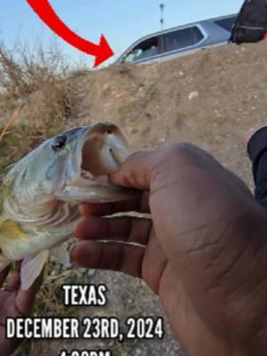 OWNER FINALLY CAUGHT ME! 😨😯 #fishing #fishingvideos #fishingtime #bassfishing #texasfishing #Outdoors #jermfishingtv #freshwaterfishing #fishtok #pondfishing #christmas 