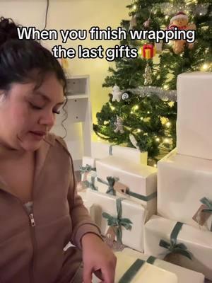 All done 🥹😇 #giftideas #giftwrappinghacks #gifts #lol #jokes #TikTokShop #christmastivities #christmascountdown #loveit #happyheart #happy #fypシ゚viral #fyourpage #nightshift #wrappinggifts #giftsforhim #giftsforher #capcut_edit 