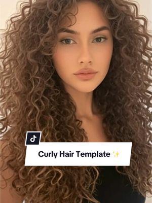 hair transformation 👩‍🦱✨ try this template today for an instant make over! #capcuttemplate #cccreator #capcut 