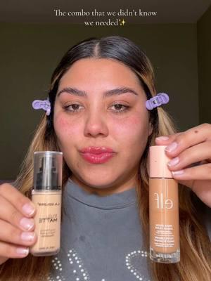 This combination🥵 @e.l.f. Cosmetics + @L.A. Girl Cosmetics #foundationhack #basemakeup #elfcosmetics #lagirl #lagirlcosmetics #lagirlfoundation #oilyskin #combinationskin #fullcoverage #makeup #beauty #latinacreator #makeupreview #trulymattefoundation #makeuplover #makeupcollection #latina #parati #mua #elfhaloglowliquidfilter 