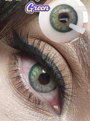 POV: You've found the perfect green contacts for any look!🦋🌟 LENS INFO: DIA:14.0MM |12MONTHS |W.T:42% |BC:8.6 #mislens #mislenscontacts #coloredcontacts #contactlenses #greencontacts #fypage #makeupinspo #العدسات #lashesfordays