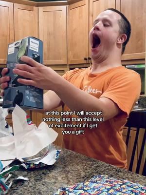 consider the bar SET #merrychristmas #relatable #funny #purejoy #downsyndrome #mybrother #openingpresents #foryou 