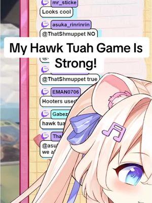 My Hawk Tuah Game Is Strong! #vtuber #vtubermemes #envtuber #vtuberfunny #vtuberclips #anime 