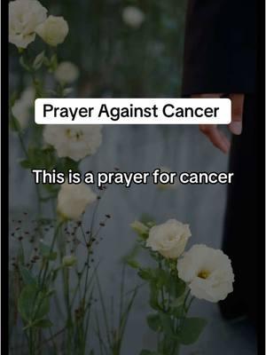 Prayer Against Cancer!  #healingprayer #cancer #bible #jesus #god #faith #prayer #biblestudy #prayerforhealing 