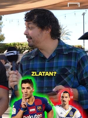 We asked this fan to give us his take on how Luis Suarez stacks up against these football LEGENDS 👀 Who would you take all-time, Luis Suarez or Zlatan Ibrahimovic? 🤔 #football #soccer #luissuarez #PremierLeague #laliga #intermiami #lagalaxy #zlatan #harrykane #haaland #goalusa #footballtiktok #soccertiktok