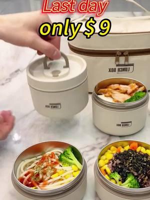 Wow,super handy 😌 limited time discount!!!🎁#bentobox #mealprep #fooddeliveryservice #fooddelivery #campingear #foodstorage 