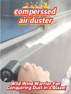 180000PRM Compressed Air Duster, 3 gear. Clean my car🏎️#fyp #christmasgifts #turbofan #jetfan #airdusterforcomputer #toolstoday 