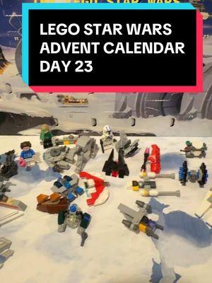 #starwars #legostarwars #legostarwarsadventcalendar #lego #adventcalendar #lukeskywalkerslandspeeder #landspeeder #tatooine #starwarstiktok 