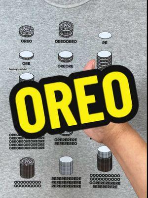 #oreo #orao #jojo #meme #boringteeshirt 