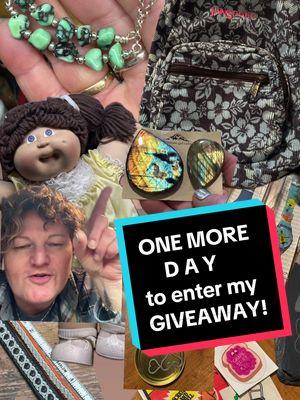 Better make sure you're entered in my IG giveaway!!!! My IG name is the same as my tik tok name! Skurrrt! #giveaway #christmastiktok #cabbagepatchkids #jansport #calypsovariscite #hisabrina #labradorite #swatch #saami #bracelet #soldering #backpack #vintage #80s #90s 