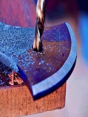 Making a Viking Style Battle Ax #DIY #fyp #making #foryoupage❤️❤️ #fy #ax #forging