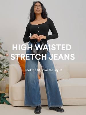 🌟 Elevate Your Everyday Look! Halara Flex™ Jeans: Comfort Meets Style.  🎉#tiktokfinds #TikTokShop #tiktokendofyearsale #whattoweartowork #outfitinspo #halara #halarafashion #halaraeveryday #pants #workoutfitideas #giftideas #christmas