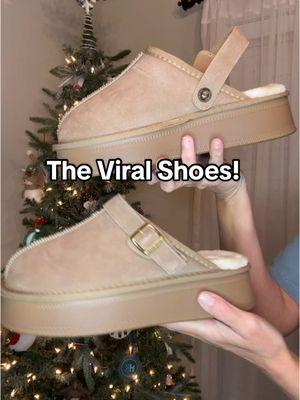 Do you need these viral shoes? Yes, yes you do! True to size.  #viralshoes #comfyshoes #holidaystyle #momfavorites #shoelover 