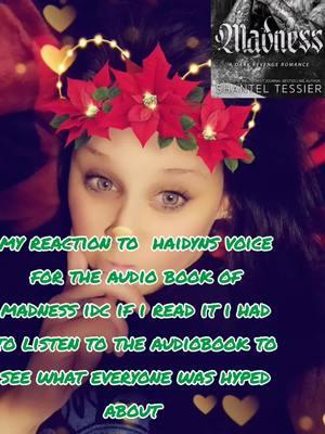 if you haven't listened to madness yet girls you need too !! @shantel_tessier_author #madnessshanteltessier #shanteltessier #darkromancereads #audiobooks #haidynjamisonreeves #booktokfyp #booktokers #BookTok #fypシ゚viral #foryourpage #bookishthoughts #bookishvibes #viraltiktok #trendingvideo #bookvibes #fypシ゚viral 