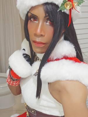 Tifa wishes you Merry Christmas Eve today!!  Christmas is tomorrow and it's a busy day today. #Tifa #tifalockhart #tifalockhartcosplay #finalfantasyvii #ffvii #finalfantasy #ff7 #holmat #holidaymatsuri #fyp 