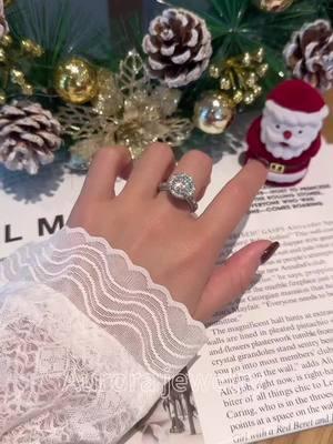 #christmas #moissanite #925silver #rings #jewelry 