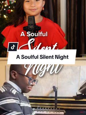 A soulful Silent Night arranged by two talented musicians. Zoë Erianna (8) and Jude Kofie (13) met on the stage of America’s Got Talent. Every time they put together a new duet, it gets better and better! Imagine how these two will sound in 10 years.  #silentnight #christmas #christmasmusic #christmascarols #talentedkids #soulmusic #soulful #soulfulmusic #soulful_moments #gospelmusic #talented #talentedmusicians #filipina #jesus #babyjesus 