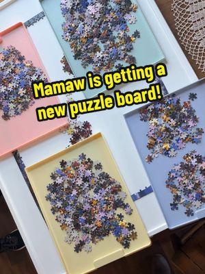 I think she is going to love it. We are going to have one happy lady on the farm.#farmfamily#mamaw #puzzleboard#TikTokShop#newyearsgift#christmas#puzzle#tiktokbuys