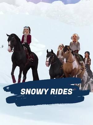 Headphones on and sound up! 🔈With the new horse audio slider we're giving you this little ASMR treat to say Happy Holidays! 🎁💜 #SSO #StarStable #StarStableOnline #HorseGame #SSOwinter