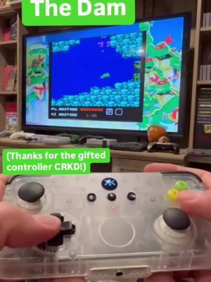 Early Christmas gift received from @crkdgg …controller is legit…as evidenced via completing one of the most trauma-inducing levels ever 😂 I’ve already post a review on this (TL;DR, it’s great), so just enjoy this vid #crkd #retrogaming 