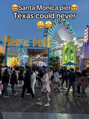 Texas could never! #santamonica #santamonicapier #santamonicabeach 