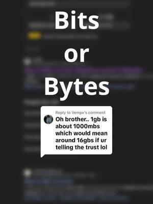 Replying to @Vempx How many bytes are you getting on your home network? 🤔🤔 . . . . #julienbuildspcs #pcbuildingtips #homenetworksetup #internetspeed #transferspeeds #network #digitalstorage #bits #bytes 