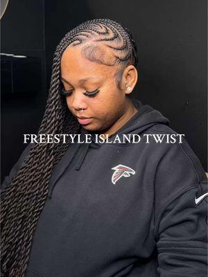 Christmas SALE on yall favorite style 🫢 DECEMBER 20-31st freestyle island twist! ONLY $200 after deposit  Sale consist of : $40 off AFTER deposit is paid using code “CHRISTMAS”  - waist length & butt length is FREE OF CHARGE  - anything butt length or longer is extra - HAIR IS INCLUDED Booking link in bio 🔥 Dm me for squeeze in appointments.. DECEMBER BOOKS ARE OPEN  #fyp #knotlessbraids #atlantahairstylist #knotlessatl #knotlessatlanta #knotlessboxbraids #knotlessatlbraidsatl #knotlessatlbraider #atlanta #feedins #feedinbraids #fulanibraids #fulani #atlantahairstylist #fulanibraidsatl #islandtwist #islandtwistatl #islandtwistatlanta #invisblelocs #invisblelocs #invisiblelocstwist 