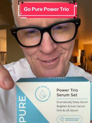 Get Your Go Pro Power Serum set - on sale now in The TikTok Shop. #gopurepowerserumtrio #gopure #skincaredealsl #facialcare #goface @gopure