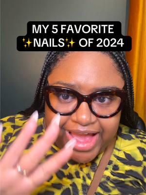 Here are my five favorite sets from 2024. @Tray nailed it all year! Here’s to more experimenting with nails in 2025. #almondnails #nailinspo #nailart #pgnails #dmvnails #dmvnailtech #nailcheck #2024rewind  