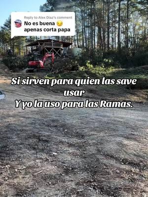 Replying to @Alex Diaz SON BUENAS PARA DESRRAMAR #fyp #neotec #chainsaw #dnadirtworx #elchinodealabama 