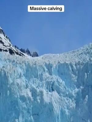 #incredible #glacier #calving #usa🇺🇸 #viral #fyp #fy #disaster🌔