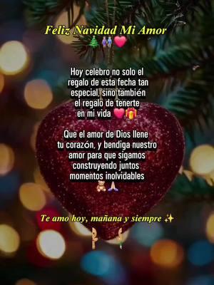 Feliz Navidad Mi Amor🥰🎄❤️ #dedícasela💘🎧   #navidad2024   #navidadentiktok   #pidemelaluna   #luisangelrobelo  #letradecanciones  #videosparaestados  #cancionromantica  #lamejor_musica❤️🎧  #rolitaslove4  #rolitas_viral4  #musica_4parati 