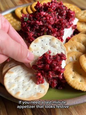 You can't go wrong with this appetizer idea for any gathering #appetizer #cheeseandcrackers #holidayrecipes #EasyRecipe